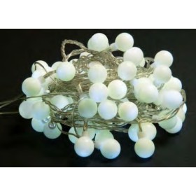 SERIE 40 PALLINE LED BIANCO