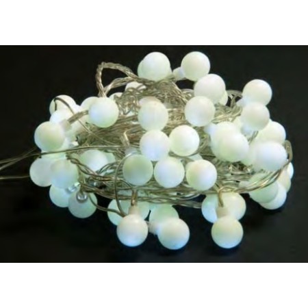 SERIE 40 PALLINE LED BIANCO