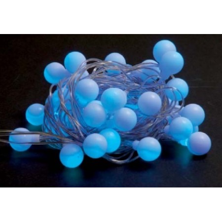 SERIE 40 PALLINE LED BLU
