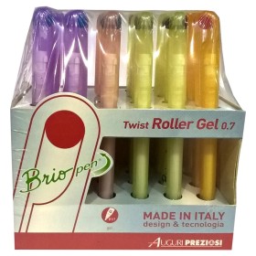 BIRO BRIO TWIST ROLLER GEL 0.7