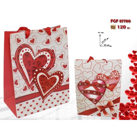 BUSTE DI CARTA CON DISEGNI A RILIEVO