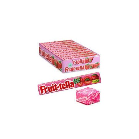CARAMELLE FRUITTELLA FRAGOLA X 20