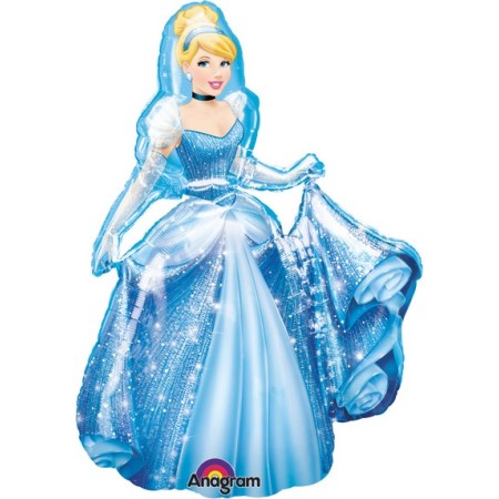 AIRWALKERS CINDERELLA FOIL BALLOON. P93. P93 Q.