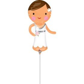 MINI SHAPE LOVELY BRIDE FOIL BALLOON. A30 A30 Q.