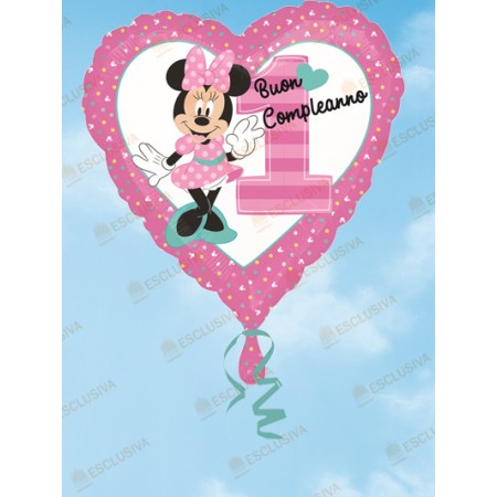 18HI HX MINNIE 1 COMPLEANNO S60 Q