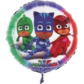 PALLONE FOIL 18 - 45 CM PJ MASKS Q