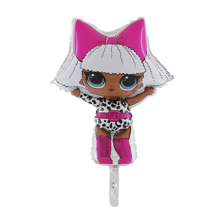 PALLONE FOIL MINISHAPE 16-40 CM LOL DIVA Q