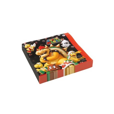 20 NAPKINS SUPER MARIO 33 X 33 CM Q
