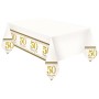 TABLECOVER GOLD ANNIVERSARIES PLASTIC Q