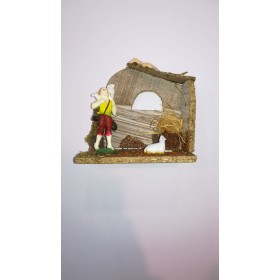 PASTORI C/PECORE SU BASE 21355.