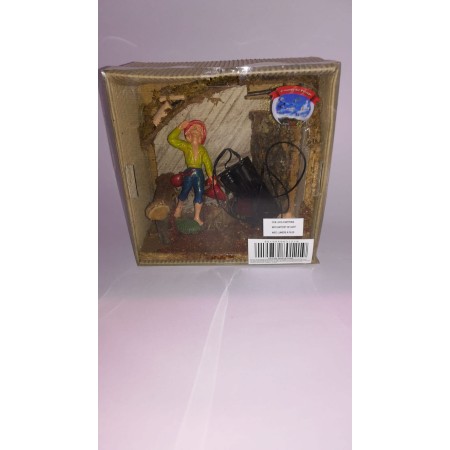 PASTORI SU BASE 12X12 C/LUCE A BATT.