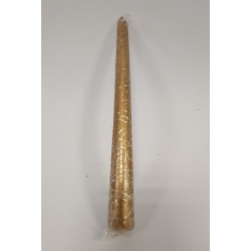 CANDELE MARRONI 12PZ