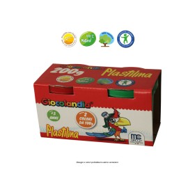 VASETTI PLASTILINA 100GR 2 PZ