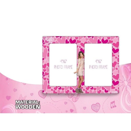 CORNICE PER DUE FOTOGRAFIE VIOLETTA