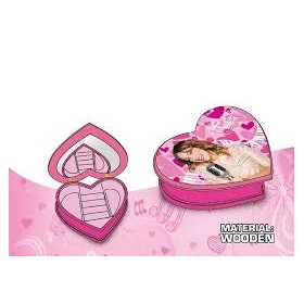 PORTA GIOIE CUORE VIOLETTA