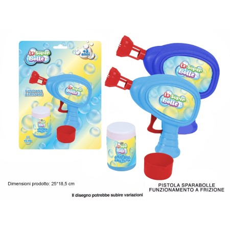 PISTOLE SPARABOLLE A FRIZIONE 45 ML COLORATE