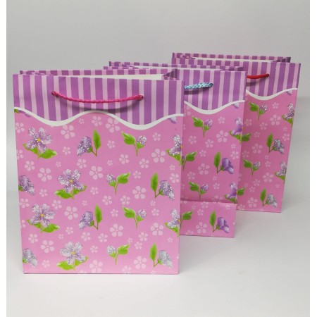 BUSTE CON MANICO FIORI 18X22X9