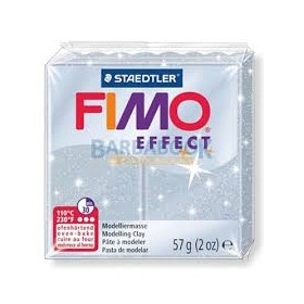 FIMO 57 GR EFFECT 812 ARGENTO GLITTER