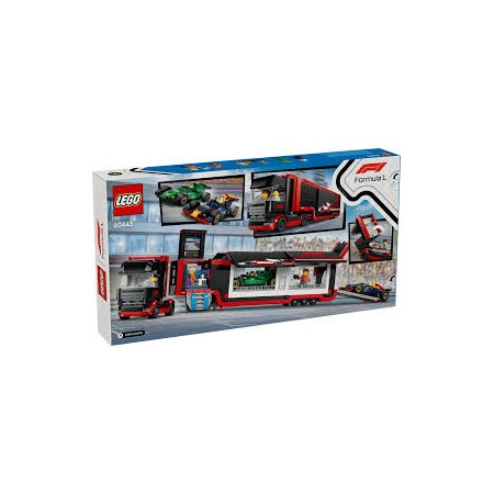 60445 AUTOTRASPORTATORE F1 CON MONOVOLUME