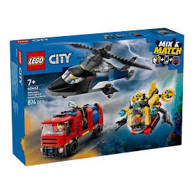 60462 ELICOTTERO AUTOPOMPA E SOTTOMARINO