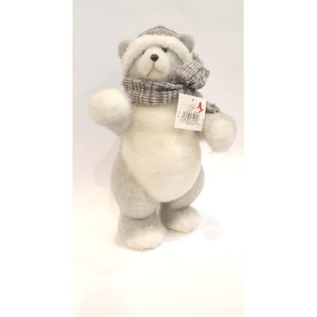 ORSO FLOCK IN PIEDI CM 48.