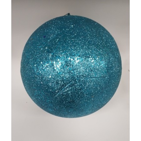 SFERA NATAL. PENDENTE BLU 40CM