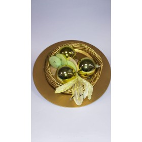 PIATTI QUADR. ORO DEC. ORO 828308