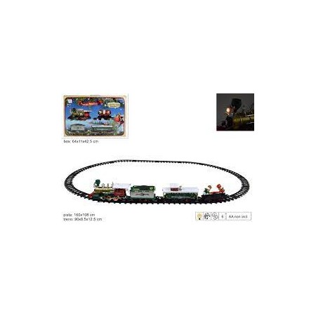 TRENINO NATALZIO CON SUONO E LUCI