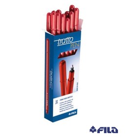 BIRO TRATTO PEN COLOR ROSSO 12 PZ