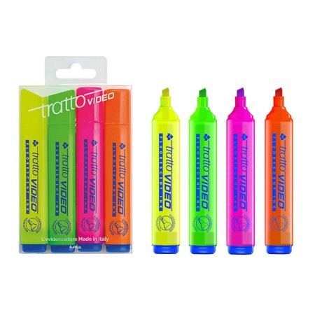 EVIDENZIATORI TRATTO X 4