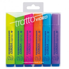 EVIDENZIATORI TRATTO X 6