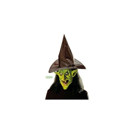 MASCHERE STREGA LUMINOSE C/CAPPUCCIO