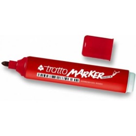 PENNARELLI TRATTO MARKER P. TOND. PZ 10 ROSSI