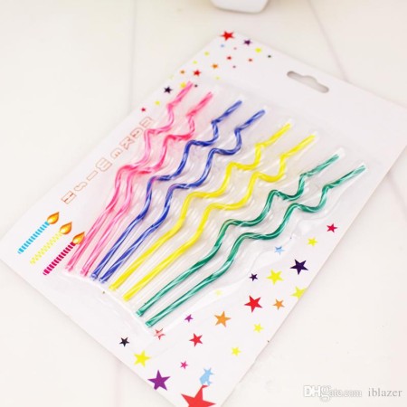 CANDELE SPIRALE ROSA