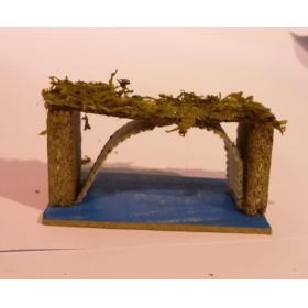 PONTE CON CIOTTOLI SU BASE CM 5X9