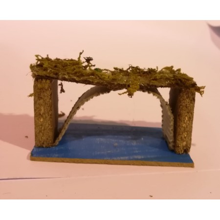 PONTE CON CIOTTOLI SU BASE CM 5X9