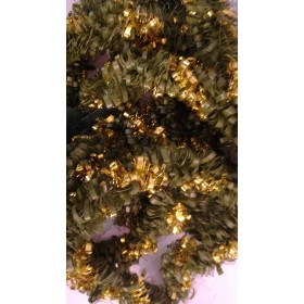 FILI NATALIZI C/INTRECCIO VERDE/ORO 233/52SPA