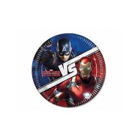 PIATTI 23CM CAPITAN AMERICA