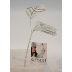 FIORI GAMBO CORTO BIANCO.