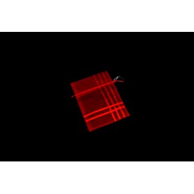 SACCHETTO ORGANZA 15X20CM ROSSO.