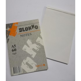 BLOCCHI NOTES 15X21 BIANCO ARGON