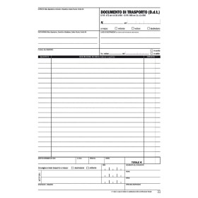 BLOCCHI DOC. DI TRASPORTO 21X31 2COP.