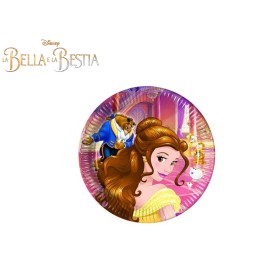 PIATTI GRANDI LA BELLA E LA BESTIA