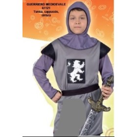 VESTITI GUERRIERO MEDIEVALE L