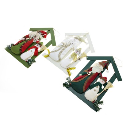 FUORIPORTA BABBO 30.5X3.5X40CM. 3COL.ASS.