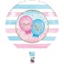 BLN MET 10/1CT 18 GENDER REVEAL BLNS QS