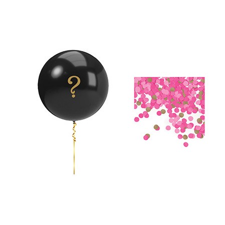 BLN KIT 12/1CT GENDER REVEAL PINK QS