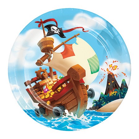 PLT9 SS 12/8CT PIRATE TREASURE QS