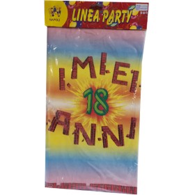 BIGLIETTI INVITI PLAST. 18 ANNI