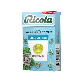 ASTUCCI CARAMELLE RICOLA 50GR ERBE ALPINE